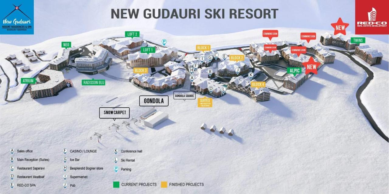 New Gudauri Studio Exterior foto